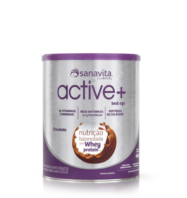 ACTIVE+ BEST AGE CHOCOLATE 400g - Sanavita