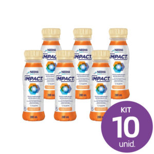 10 Unid. Impact Pêssego 200ml (R$ 25,70 cada)