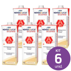 6 Unid. Novasource GI Control Baunilha 1 Litro – Nestlé  (R$ 93,00 cada)