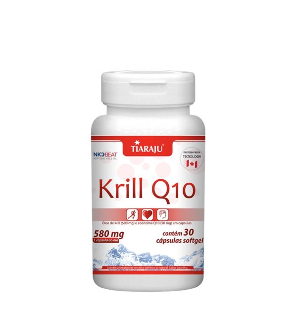 Krill + Coenzyme Q10 - 30 Caps. - 580g - Tiaraju