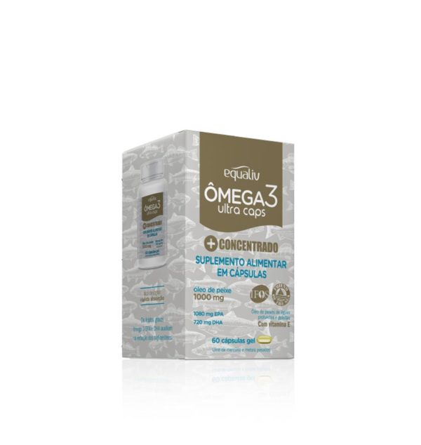 Ômega 3 Ultra Caps - 60 Caps. - Equaliv
