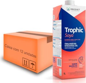 12 Unid. Trophic Soya Baunilha 1 litro – R$ 395,28 Prodiet (R$33,40 cada)