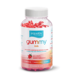 Super Gummy Kids (60 Gomas) –  Vitaminas e Minerais – Equaliv